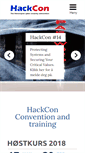 Mobile Screenshot of hackcon.org